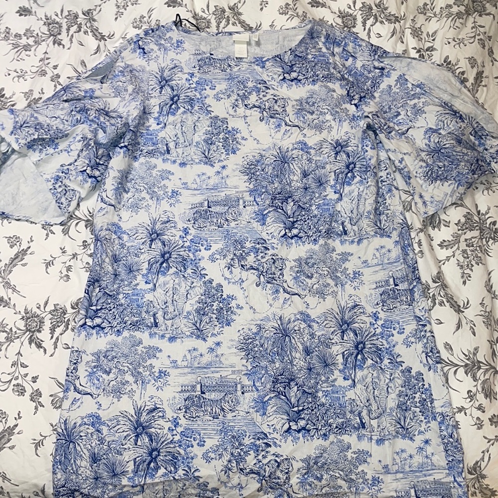 H&M linen collection dress RARE